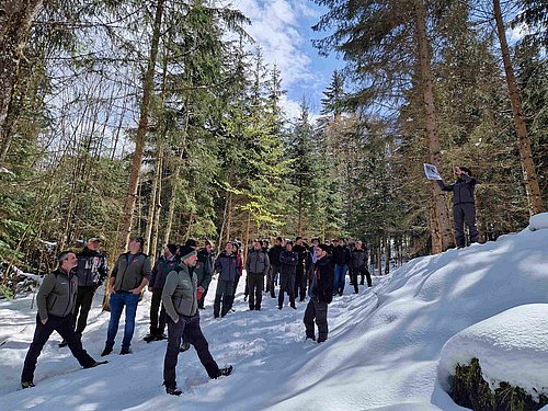 Sebastian Schrödl jun. hat noch viel vor im Gruberwald