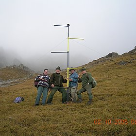 Waldaufseher im Dienste für die Lawinenkommission