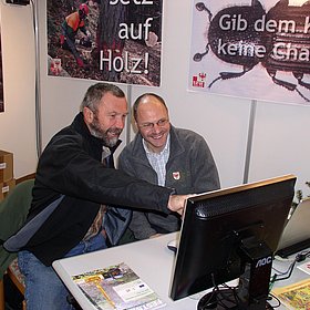 Landesforstdienst auf der Agro Alpin