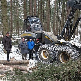 LAK-Tirol holt sich Info im Wald ab!