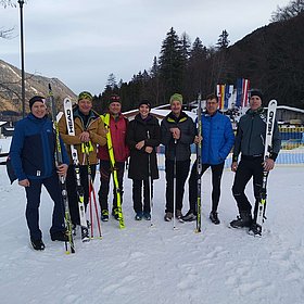 Auf freundschaftlichem Schifuss mit den Alpe Adria Regionen