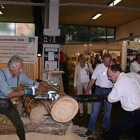 Waldaufseher auf der Innsbrucker Herbstmesse