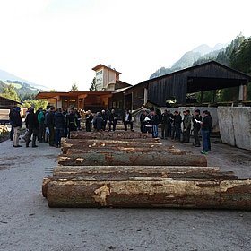 Holzsortierkurs der Gemeindewaldaufseher Osttirols