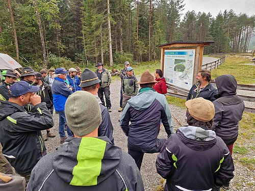 LIFE Lech-Projekt Flussaufweitung