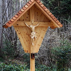 Gedanken zu einem Wegkreuz in Innsbruck